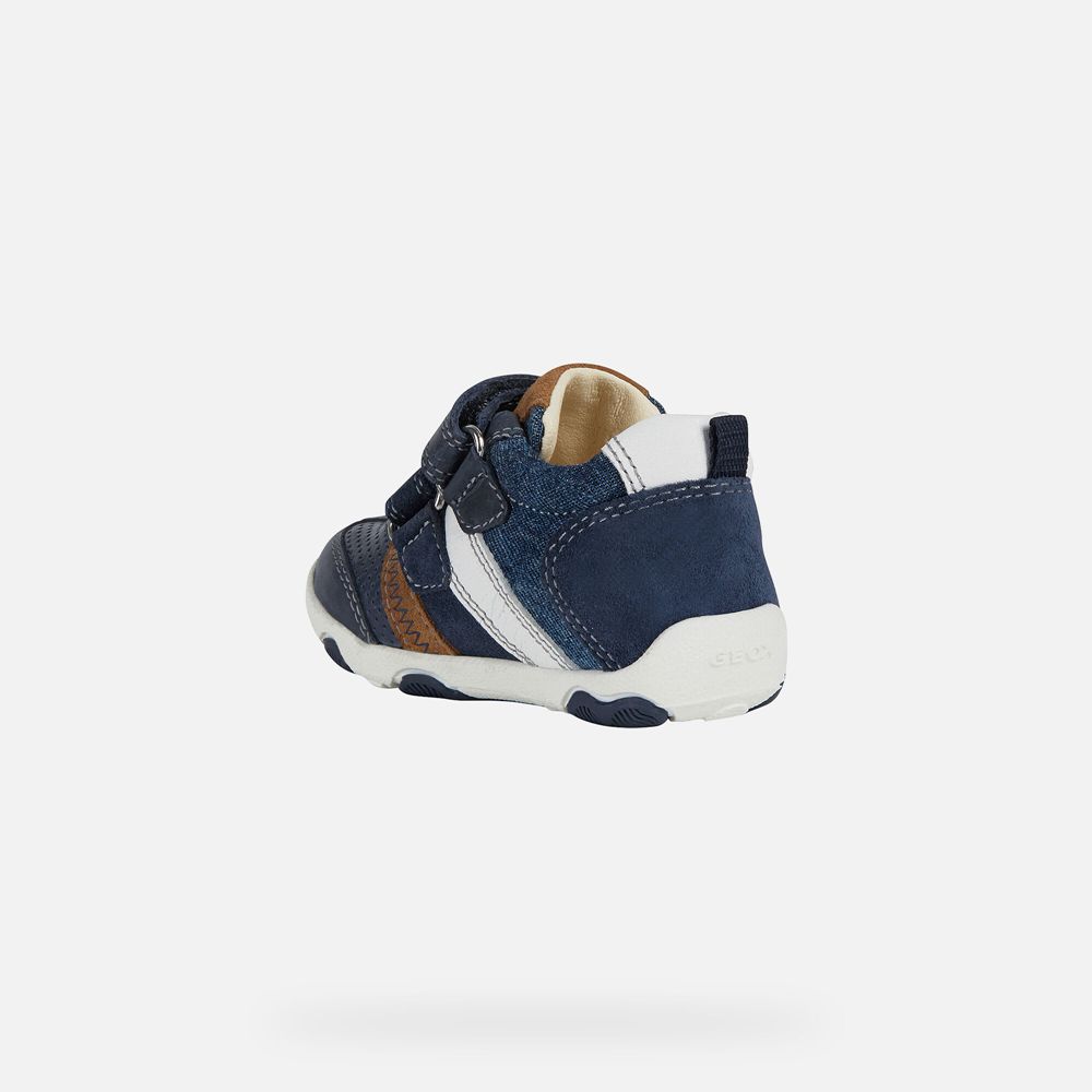 Geox Sneakers Navy New Balu Boy - Geox Baby Shoes - EQWOUN197